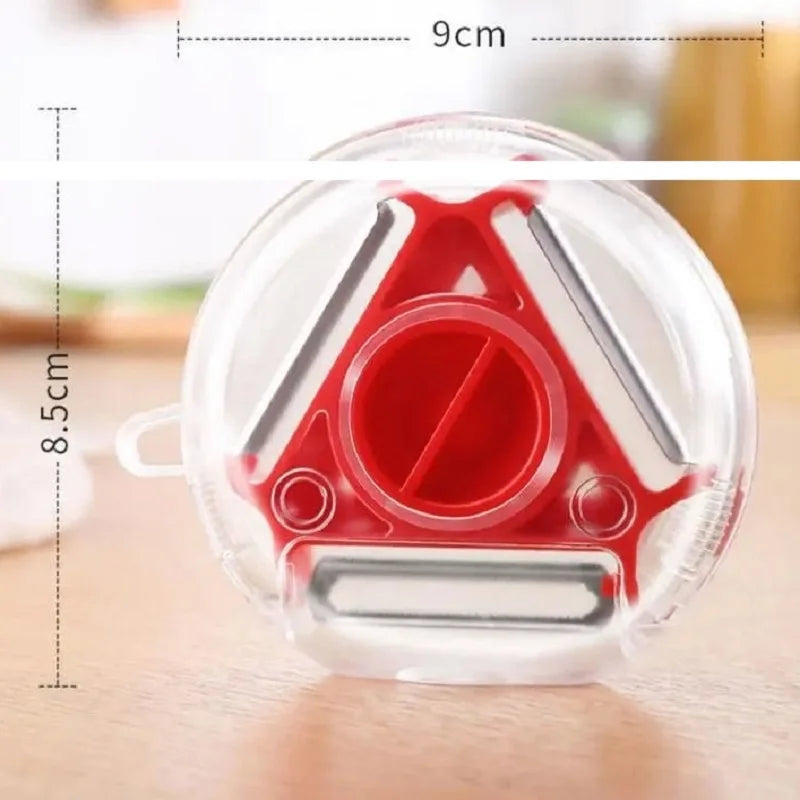 1/3PCS 3in1 Magic Trio Peeler Set Slicer Shredder Peeler Julienne Cutter Multi Peel Blade Zesters Grater Kitchen Tool Accessorie 6